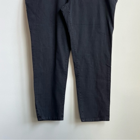 New MICHAEL Michael Kors Studded Metal Plus Size 24W Faded Black Denim Jeans - Picture 6 of 16